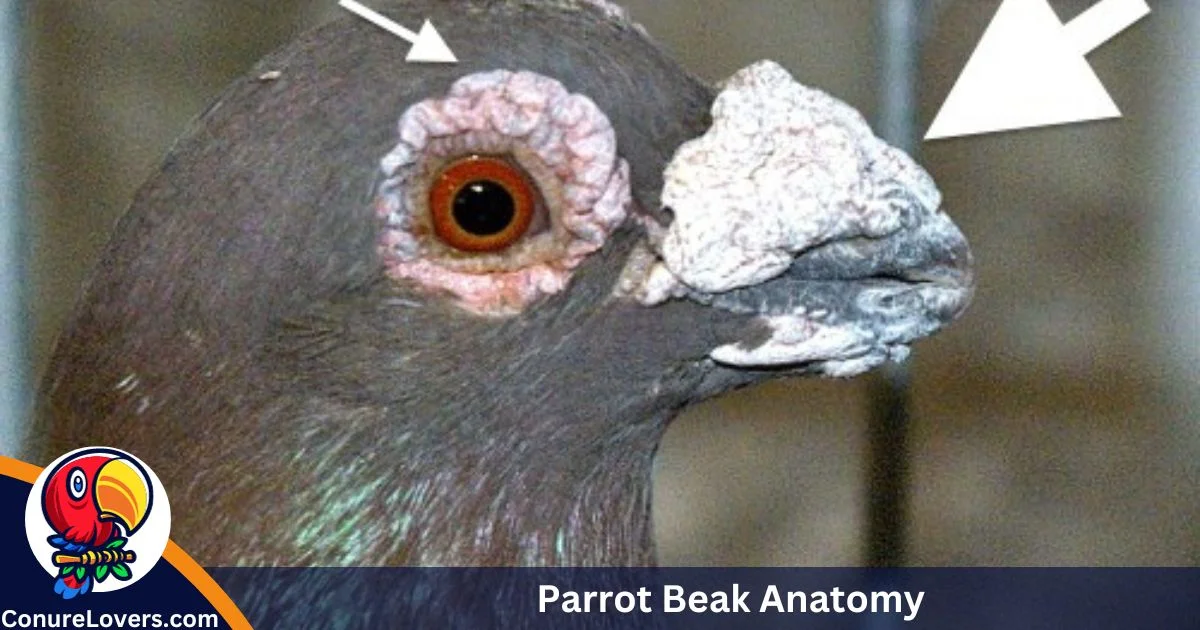 parrot beak anatomy