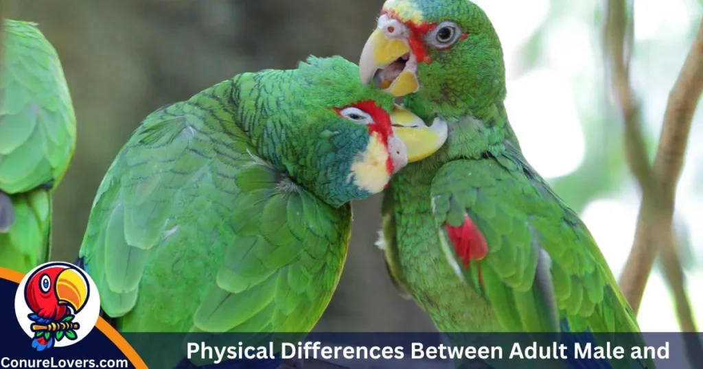 Physical Differences Between Adult Male and Female Ringnecks